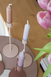 Kandelaar LINEA dusty rose S
