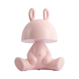 Oplaadbare tafellamp 'Bunny' roze