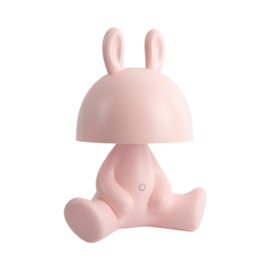 Oplaadbare tafellamp 'Bunny' roze