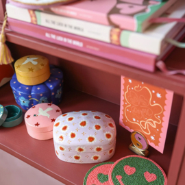 Opbergdoosje 'Dove' medium roze