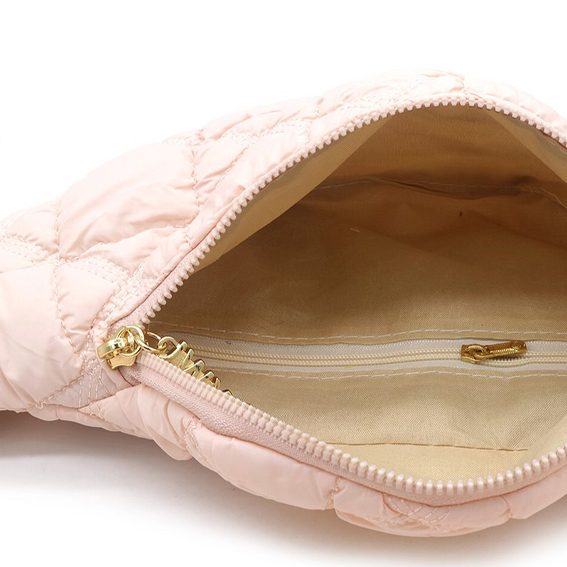 Puffer bag roze