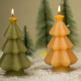 Kerstboom kaars ster 'Thijm'