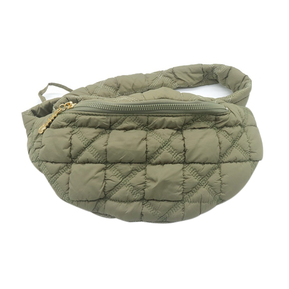 Puffer bag groen