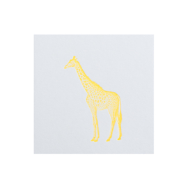 Set kaarten (3 st.) & notitieboekje 'Giraf'