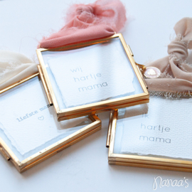 Hanger lijstje 'Ik hartje mama'