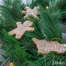 Gingerbread hanger 'Kerstauto'