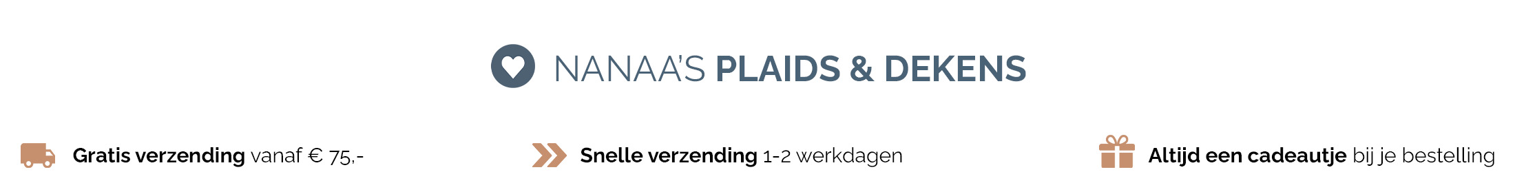 Plaids kopen, dekens, babydekens, woontextiel | Nanaa's