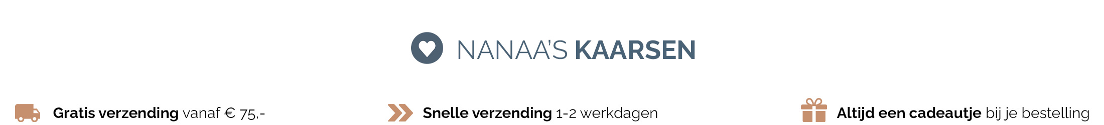 Kaarsen, kaarsen kopen, webshop met kaarsen | Nanaa's