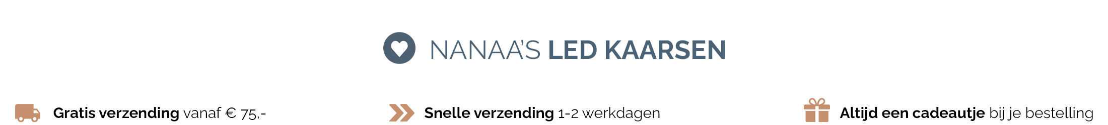 Led kaarsen, ledkaars, veilige kaarsen | Nanaa's