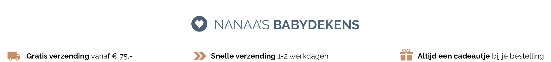 Babydekens, boxkleed, ledikant dekentjes | Nanaa's