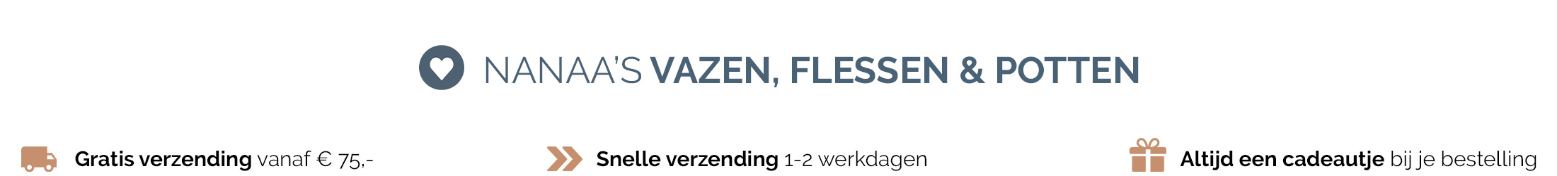 Mooiste vazen voor je interieur, bloempot kopen, vaas kopen | Nanaa's