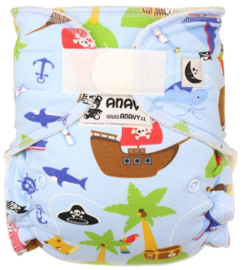 Anavy Bamboo Onesize Klett - Pirates