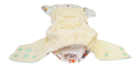 Blümchen Pocketluier Onesize Bamboe - Cozy Whale