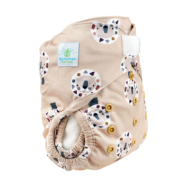 Blümchen 2in1 ECO Shell velcro - Cozy Lion