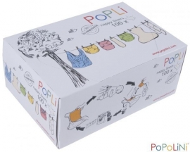 Popolini Popli inlegvellen in een doosje - 100 vel
