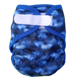 Fluffy Nature Überhose Klett Onesize (3,5-15kg) - Starry Night