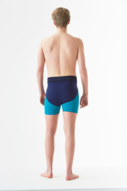 Splash About incontinentie zwemshort "Jammer Navy/Jade" (kind en volwassene)