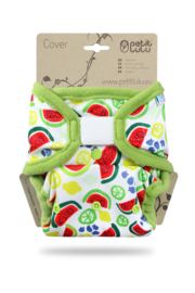 Petit Lulu overbroekje onesize Melons  (velcro)