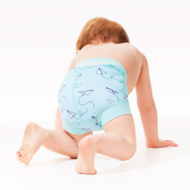 NEW Happy Nappy zwemluier Paper Airplane