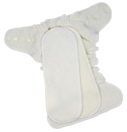 Anavy Bamboo Onesize Snaps - Ruffles