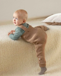 Disana Strick-Trägerhose - Caramel