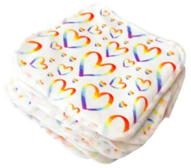 Cheeky wipes - Bamboo Minky billendoekjes Heart (25 st)