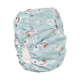 Blümchen Pocketluier Onesize Bamboe - Cozy Turtle