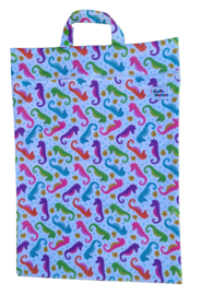 Fluffy Nature wetbag XL - Seahorses