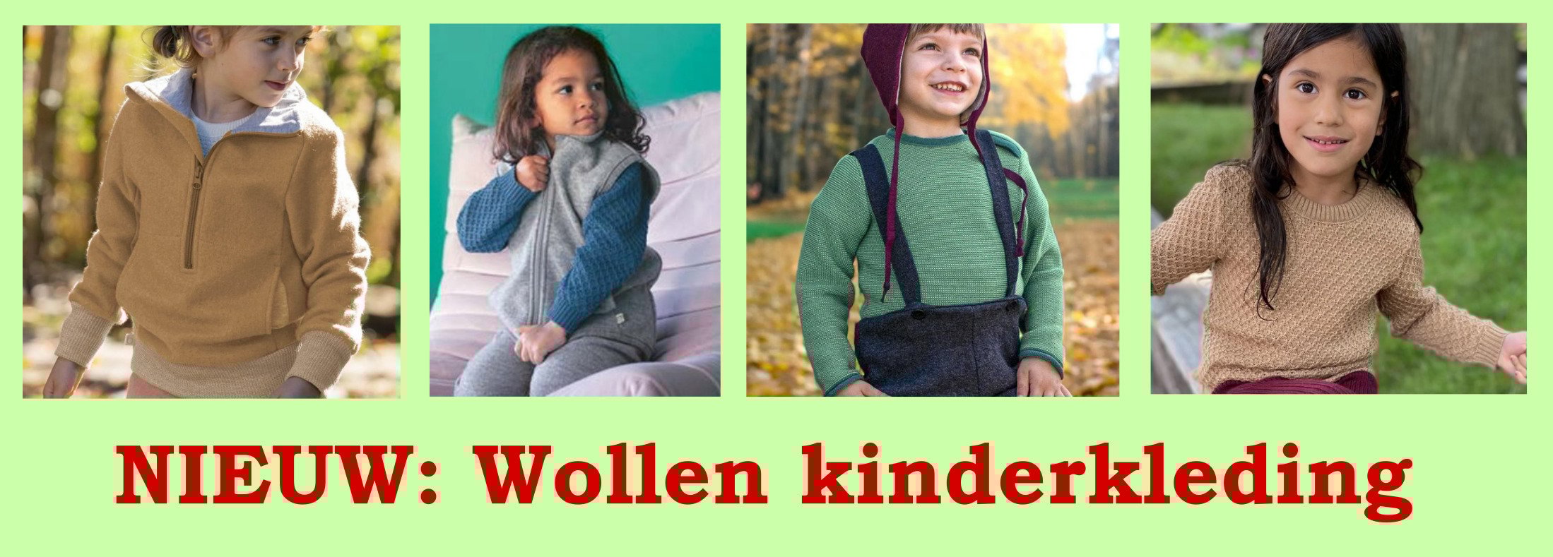 wollen kinderkleding