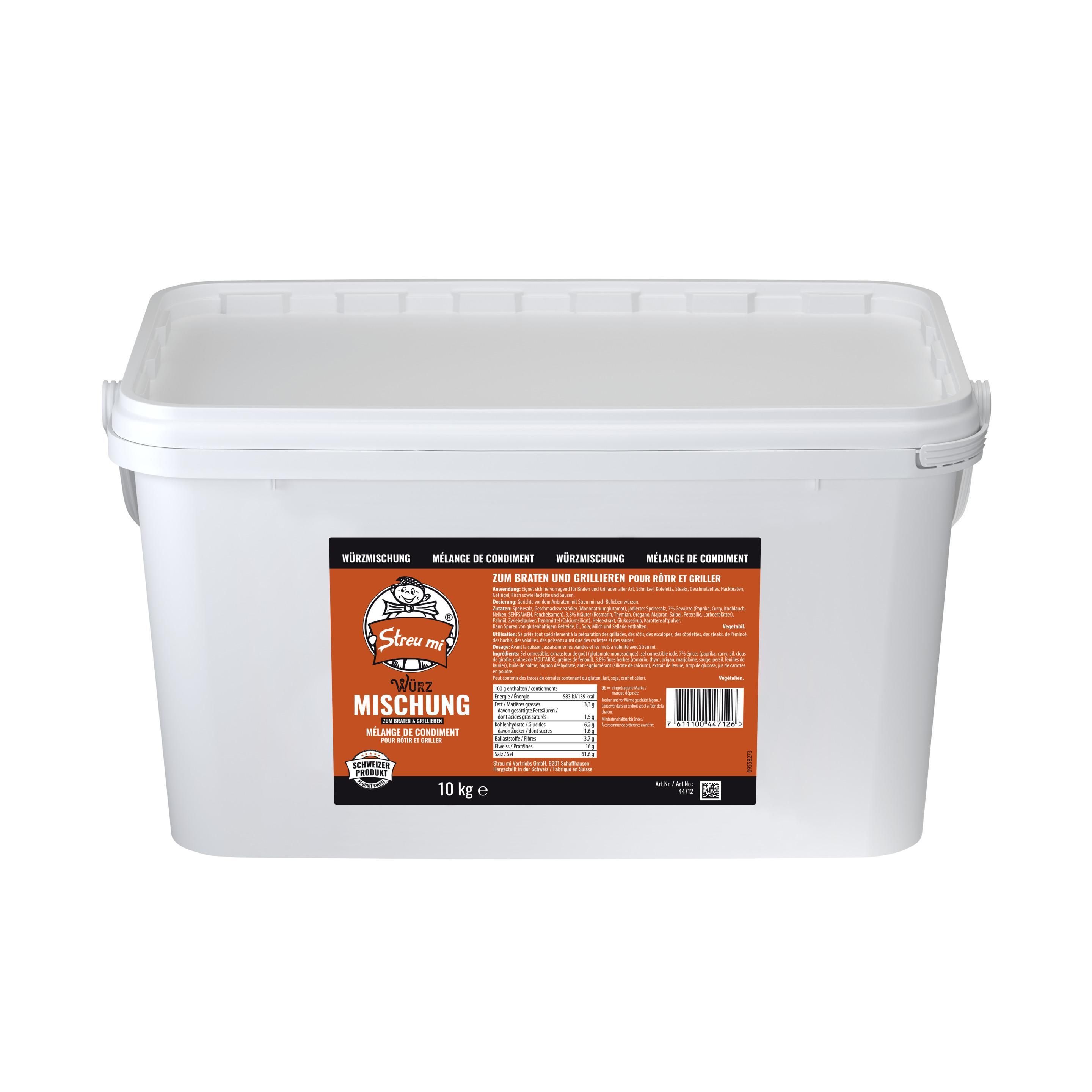 Streu mi emmer 10 kilo (prijs op aanvraag)