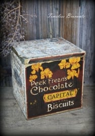 Oud Peek Frean's Biscuits winkelblik