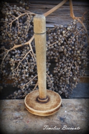 Brocante houten stamper