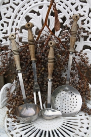 Nostalgisch keukengerei (set van 4 stuks)