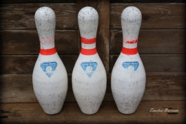 Amerikaanse retro/vintage bowling pins (bowling kegels)