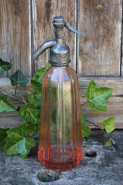 Roze spuitfles - Seltzer bottle  0,5 liter