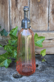 Roze spuitfles - Seltzer bottle  0,5 liter
