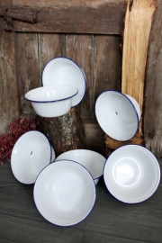 Set emaille schaaltjes