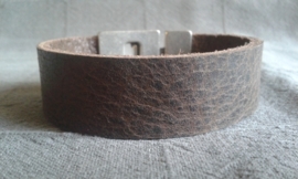 Vintage heren armband Texas bruin