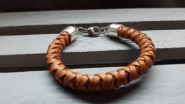 Gevlochten armband