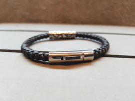 Braided! Round 6mm distressed black