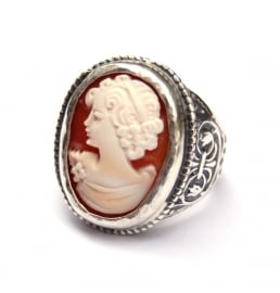 Large cameo ring