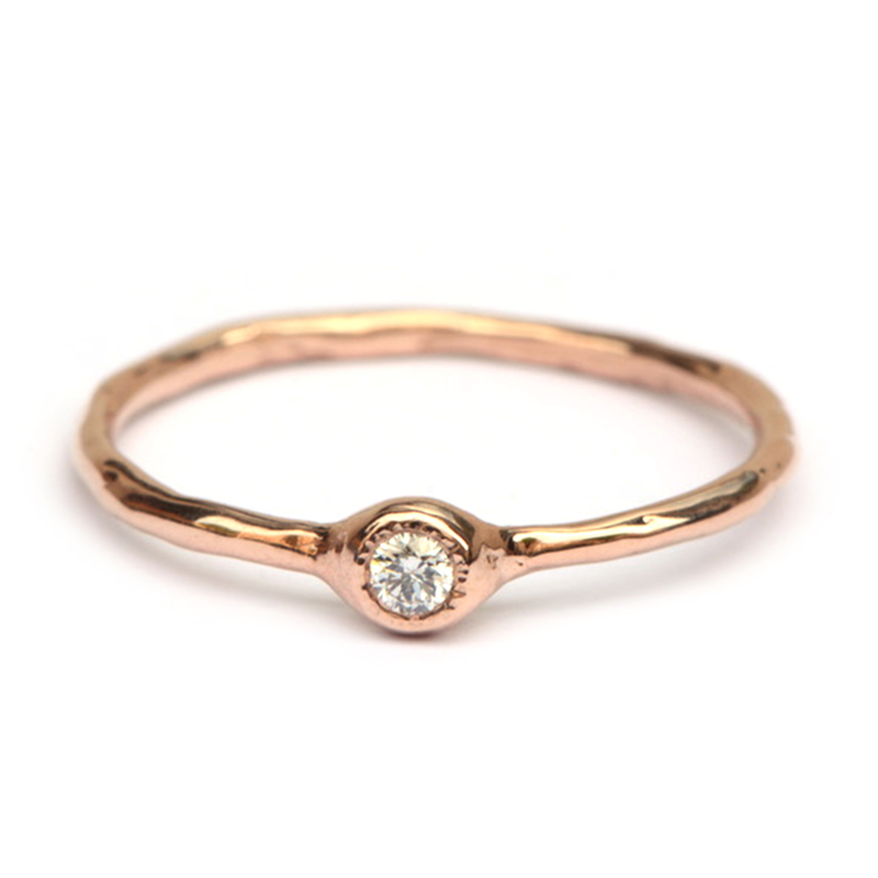 Millie ring met diamant