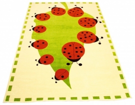 Spielteppich /Kinderteppich Marienkäfern (2 x 3 Meter)