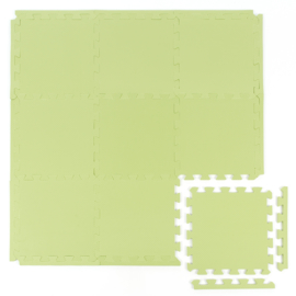 Spielmatte 2,86 m² "Mix" 30-teilig (30 x 30 x 1,2 cm) in Pastelltönen