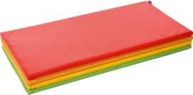 Sportmatte / Gymnastikmatte / Spielmatte faltbar / multicolor (244,5 x 120 x 3 cm)
