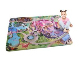 SALE! Ultra weiche Spielmatte/Spielteppich Prinzessin (70 x 95 cm)