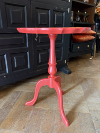 Vintage wijntafeltje, antiek bijzettafeltje