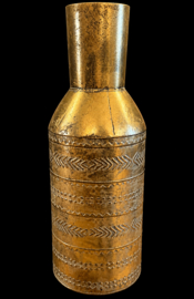 Oostere vaas antiek goud bottlevaas