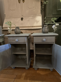 Set brocante nachtkastjes
