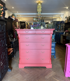 GERESERVEERD Grote ladekast, vintage kast
